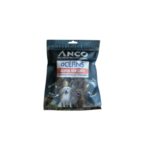 Salmon Skin Cubes