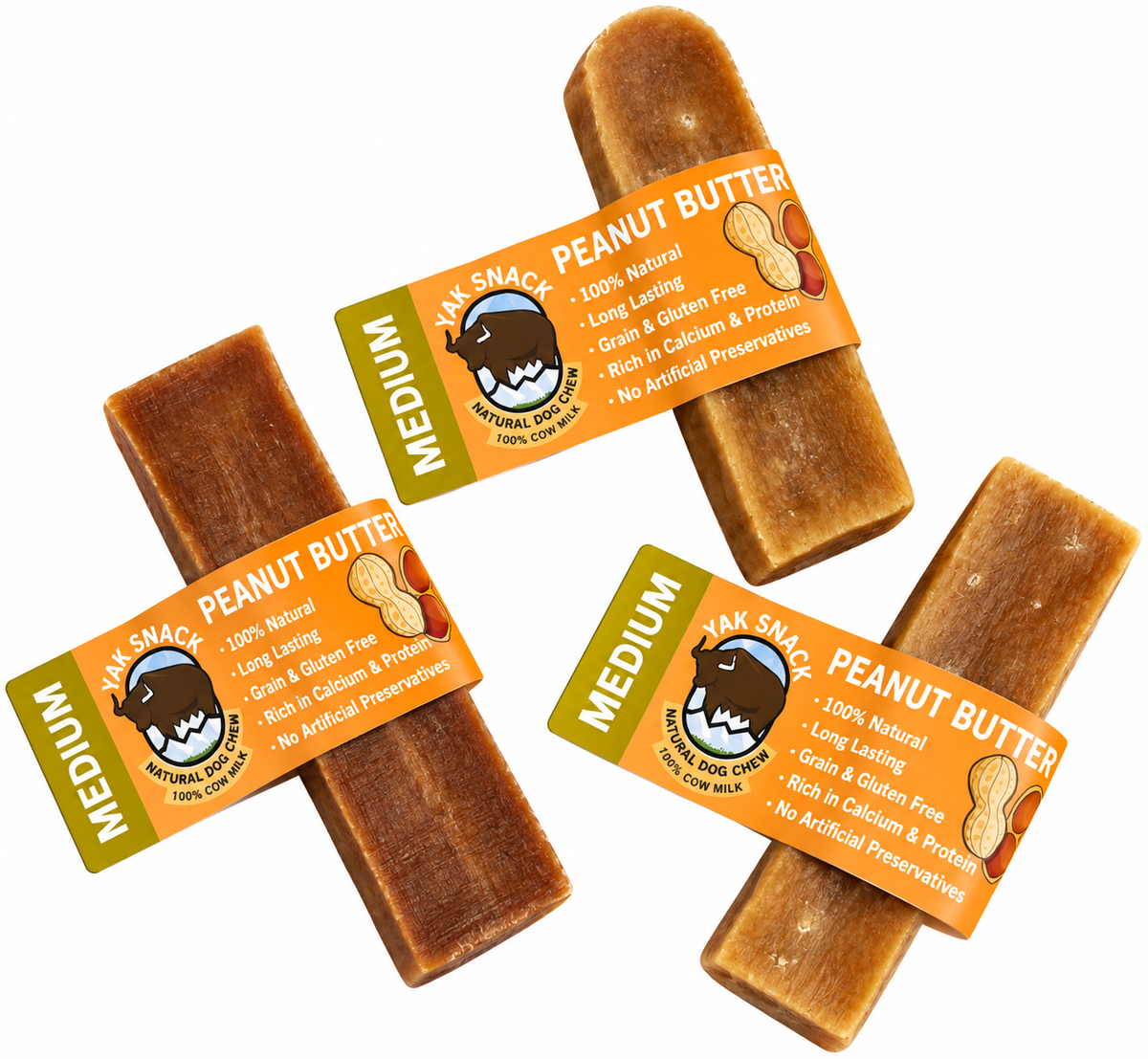 Medium Peanut Butter yak