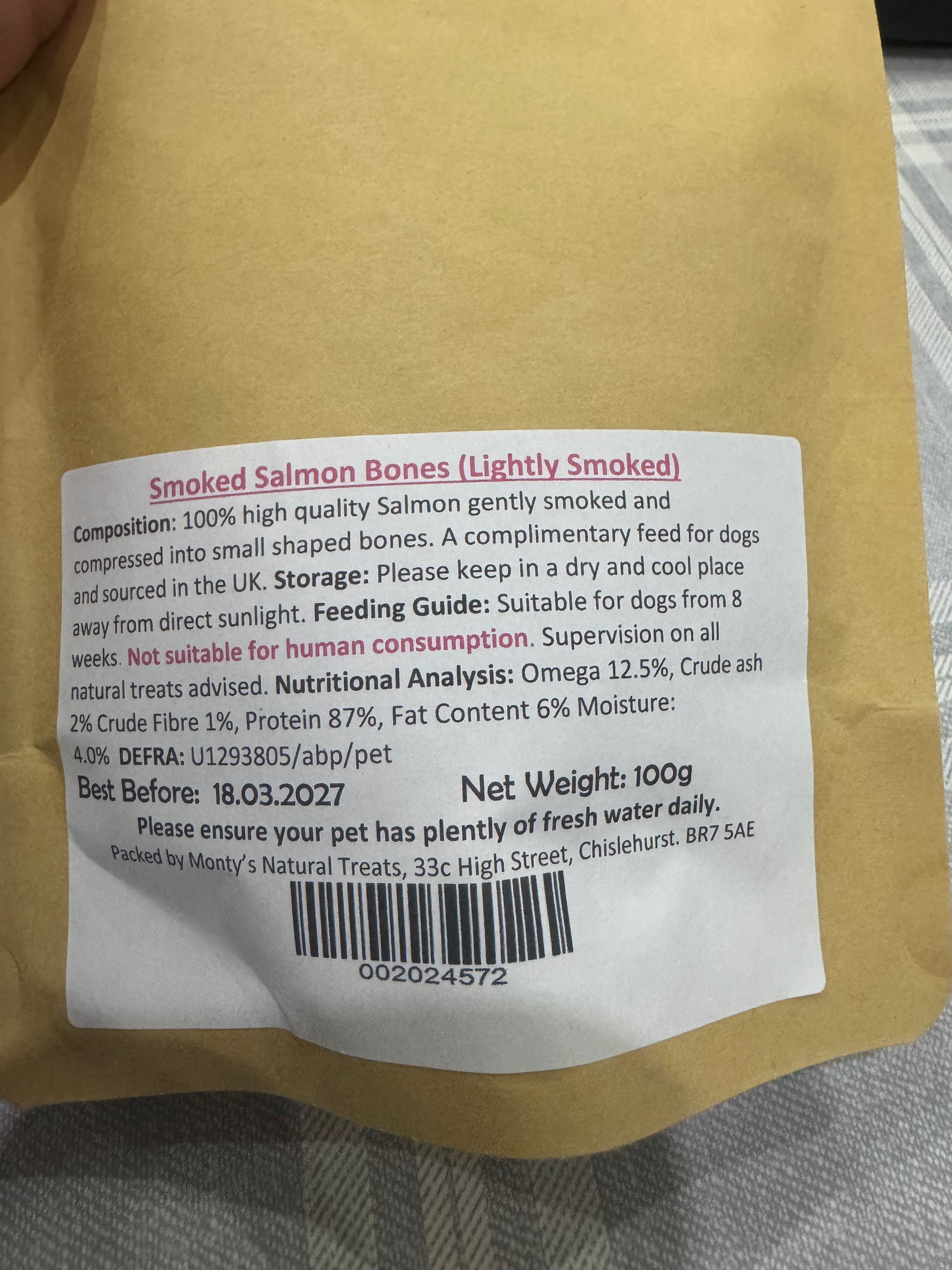 Smoked Salmon Bones