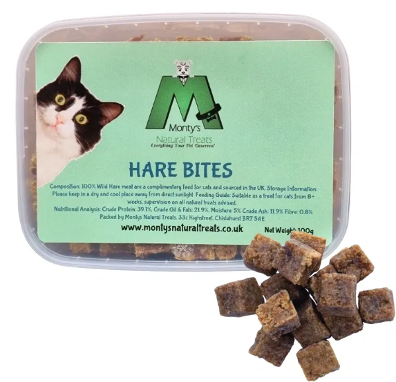 Hare Bites Cat Treats