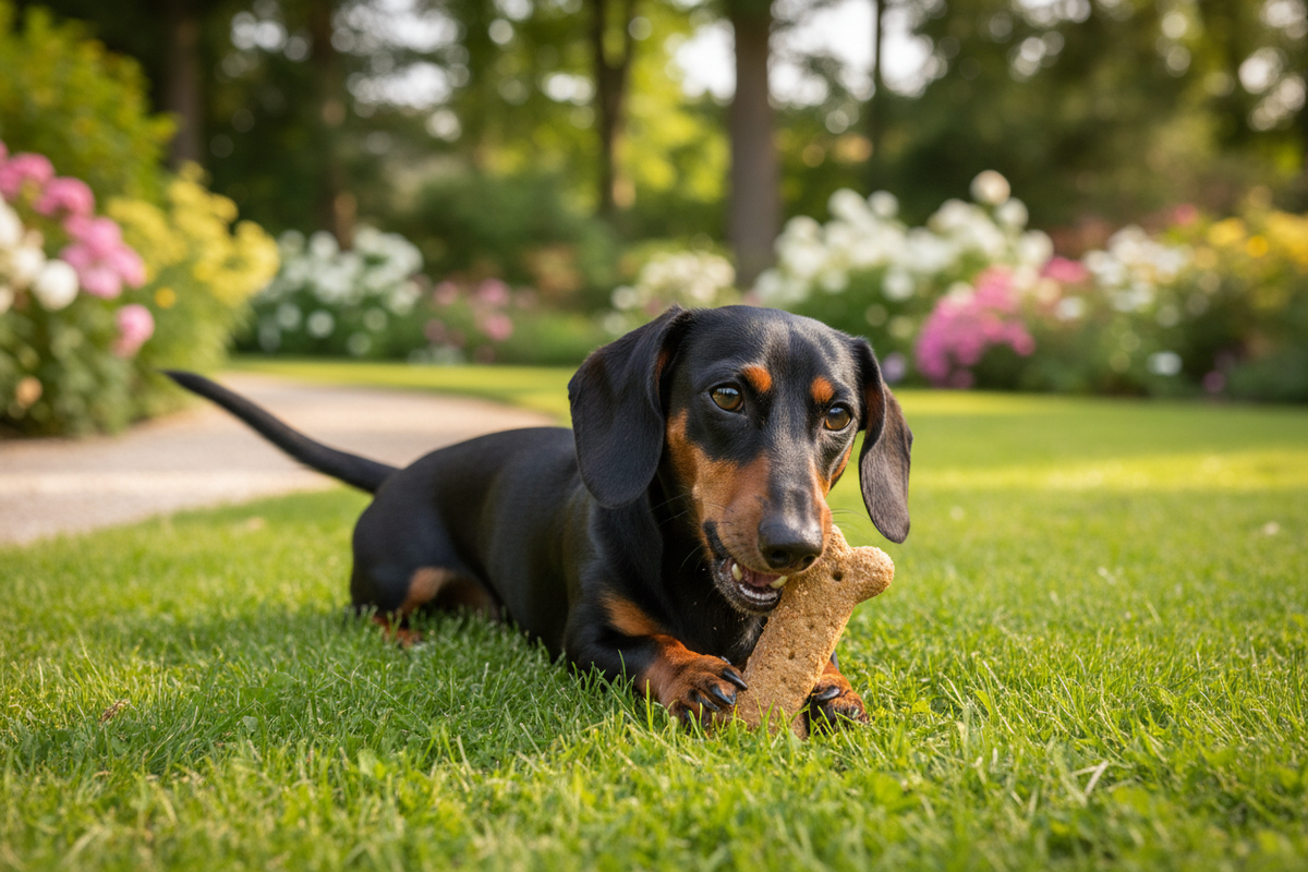 make the dog black and tan